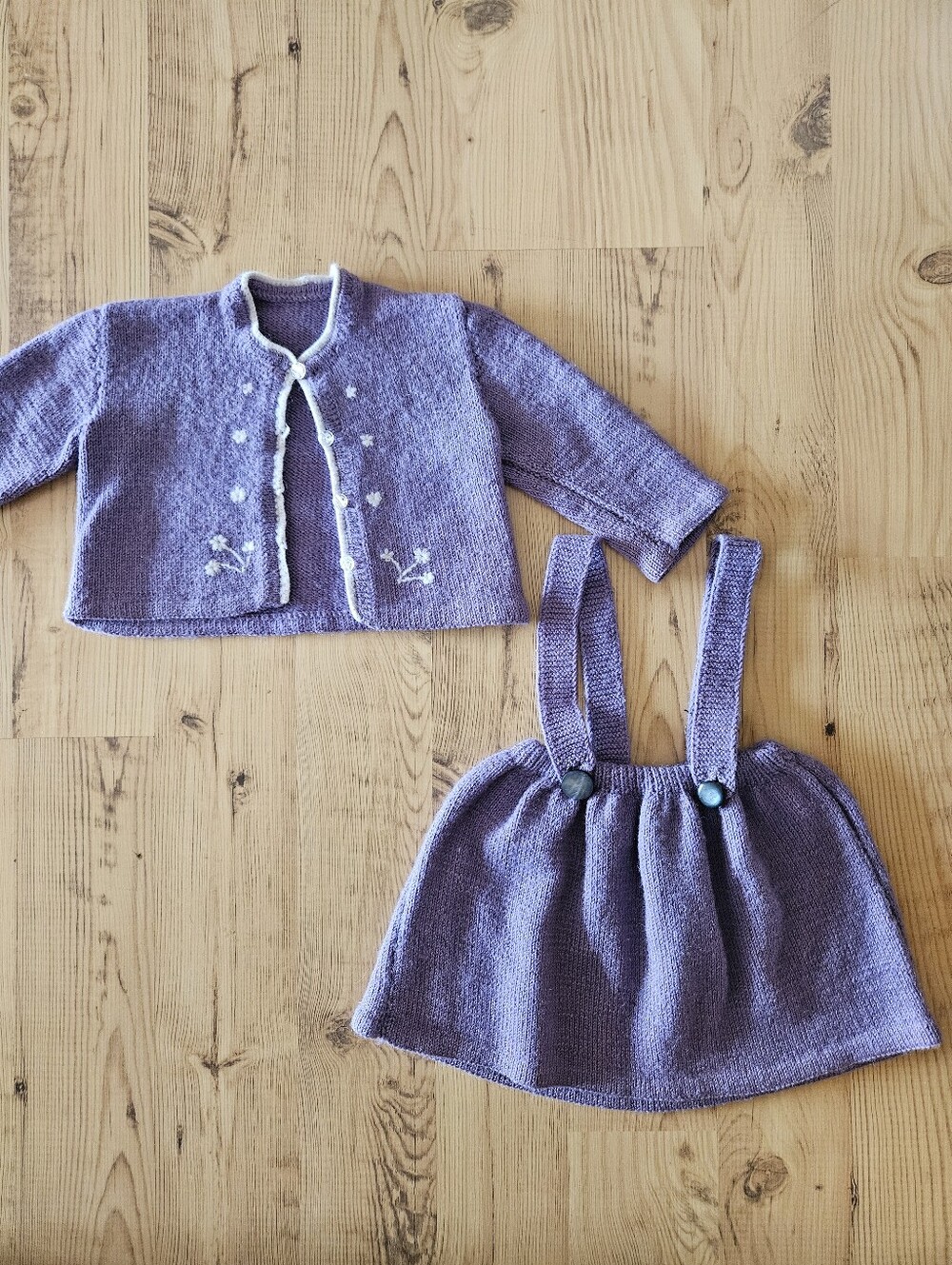 Vintage Girls Jumper/Sweater Set